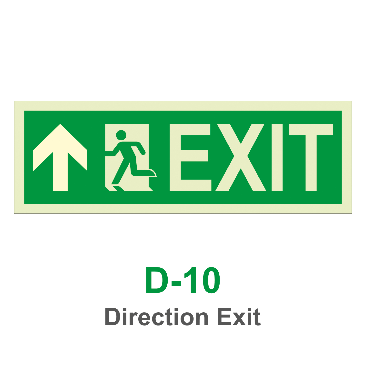 D-10_Direction Exit_Signage