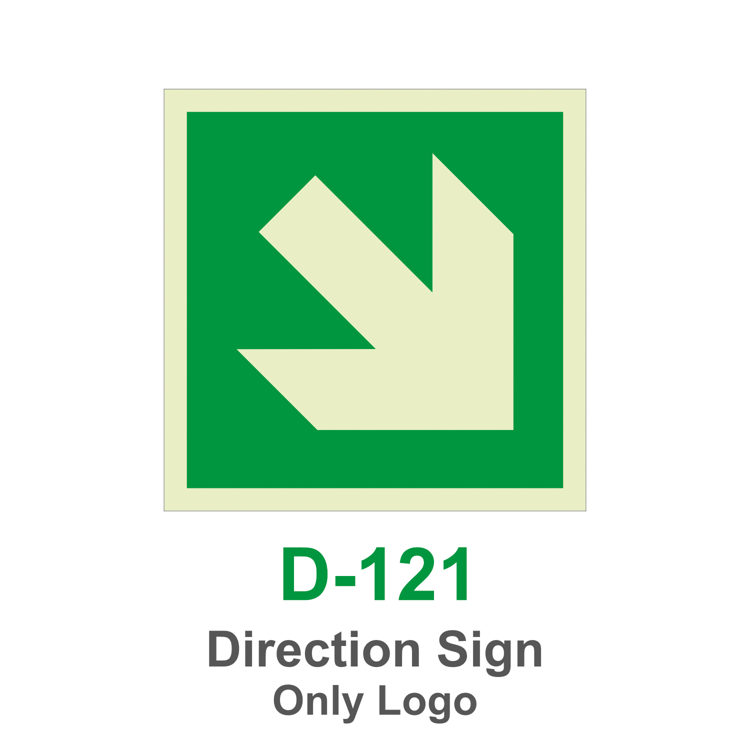 D-121_Direction Sign_Signage