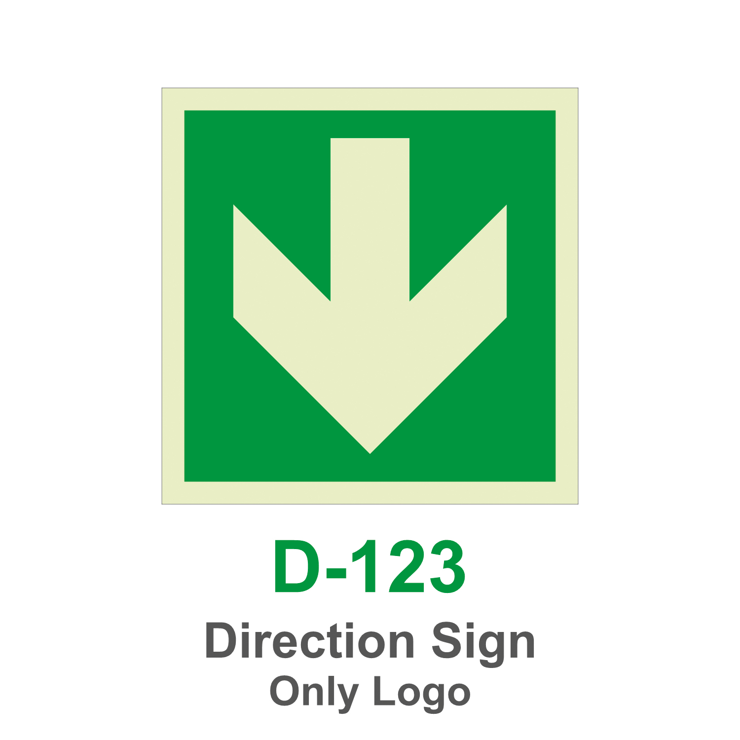 D-123_Direction Sign_Signage