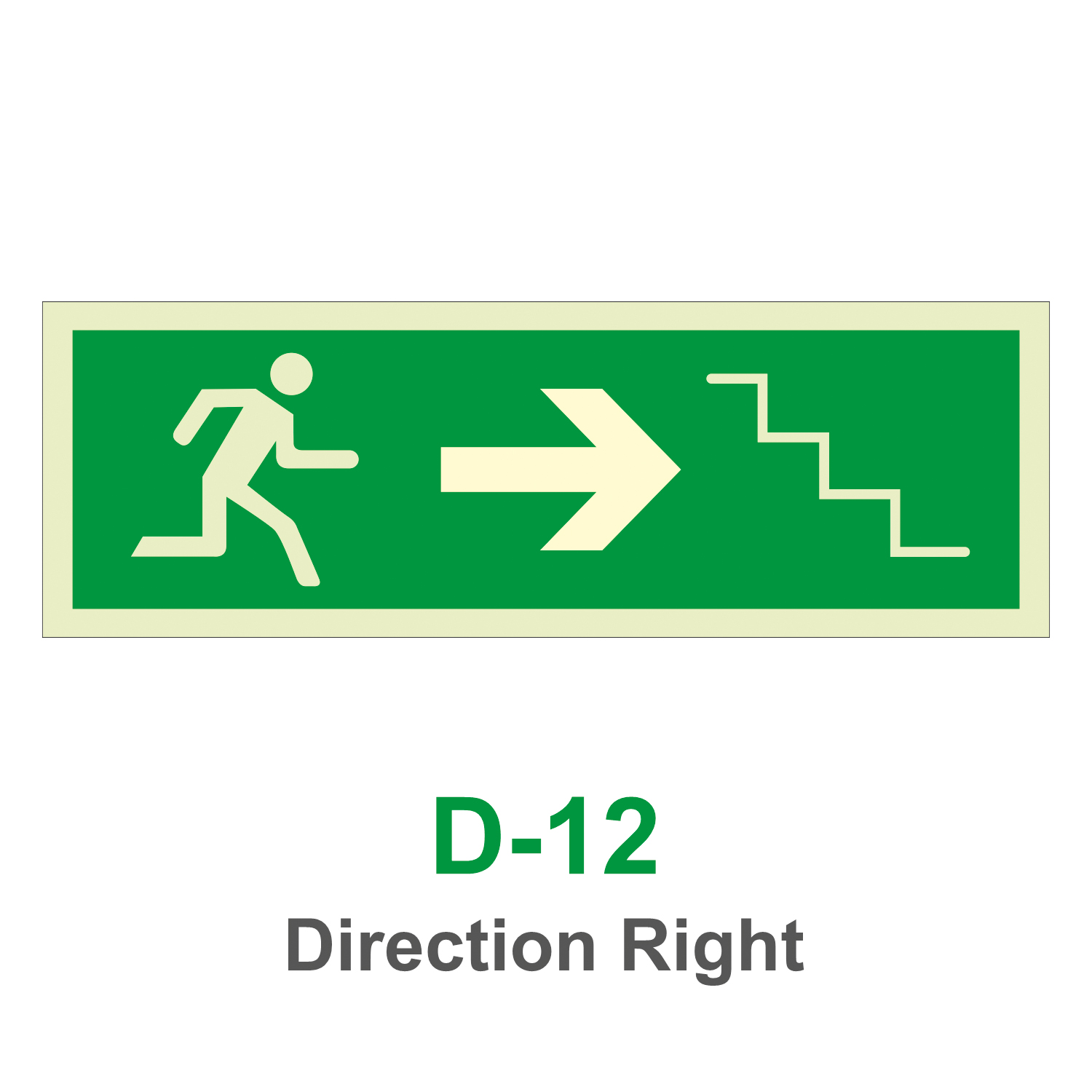 D-12_Direction Right_Signage