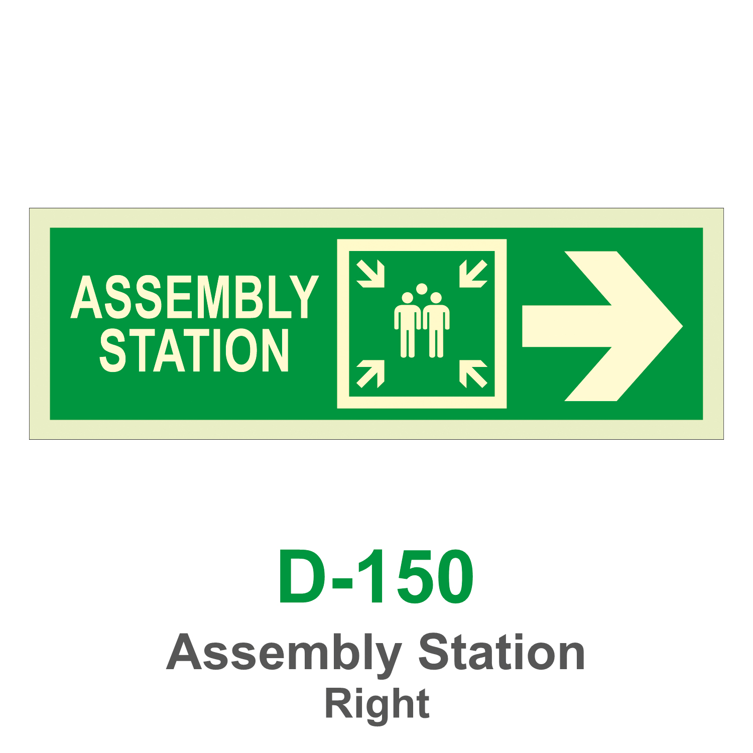 D-150_Assembly Station Right_Signage