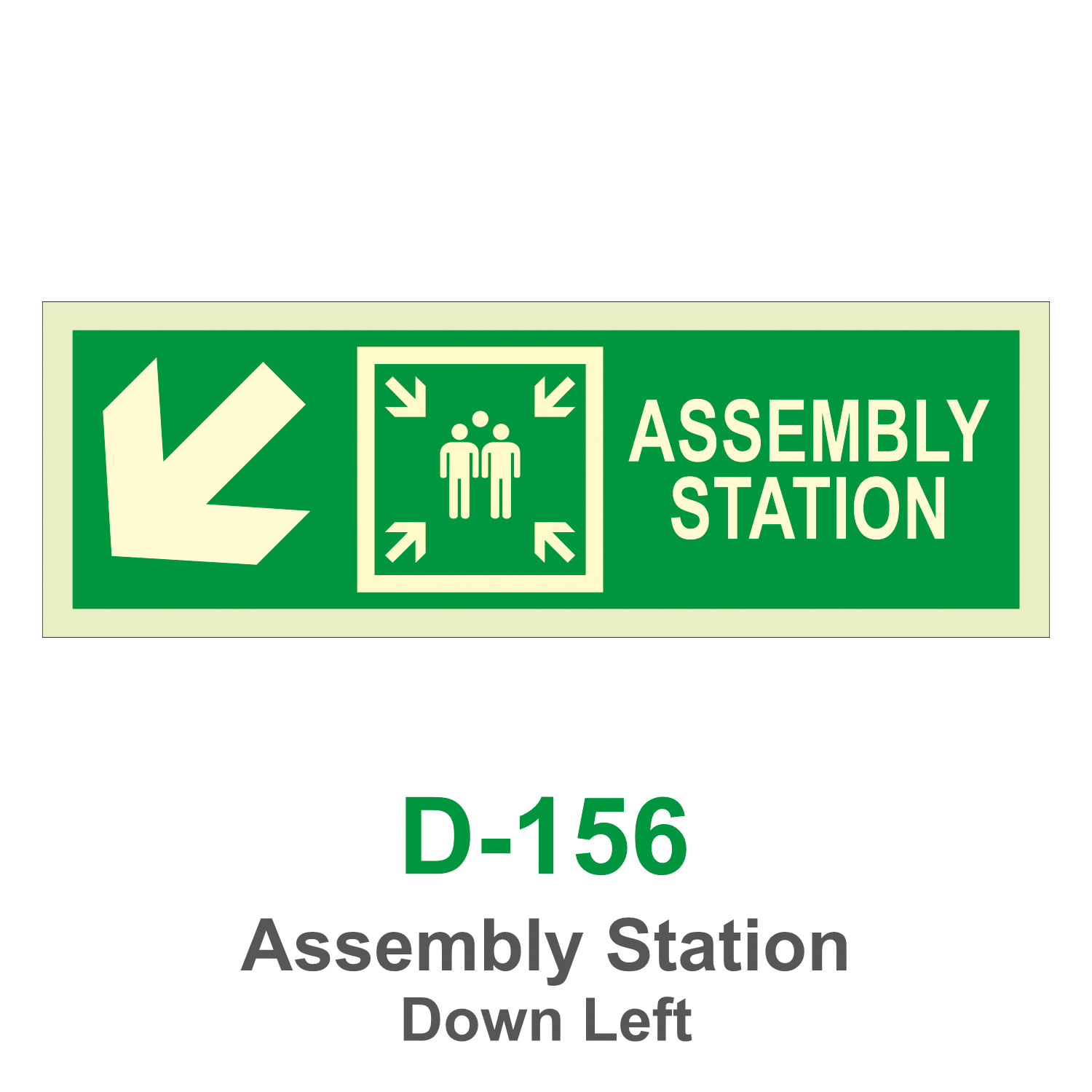 D-156_Assembly Station Down Left_Signage