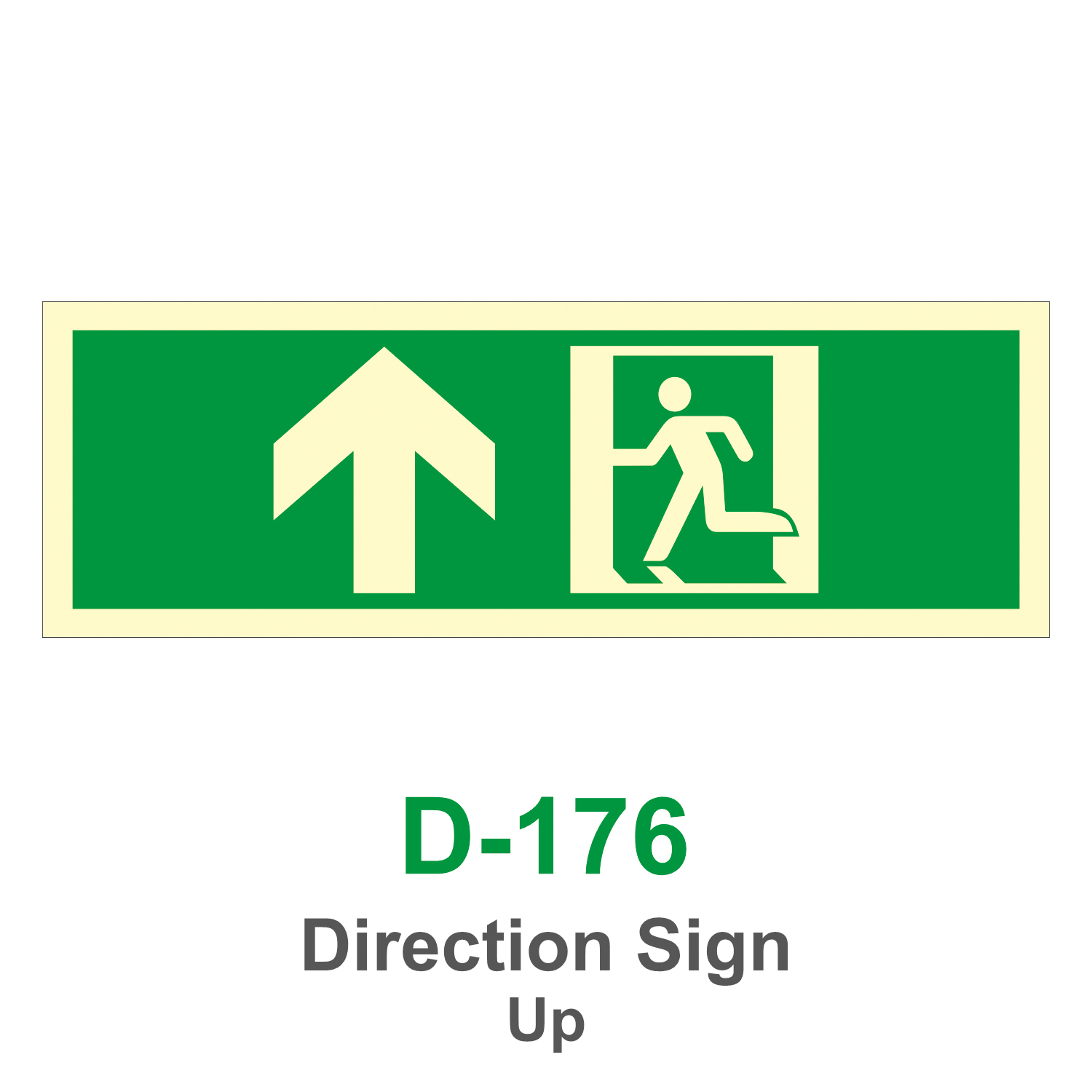 D-176_Direction Sign Up_Signage