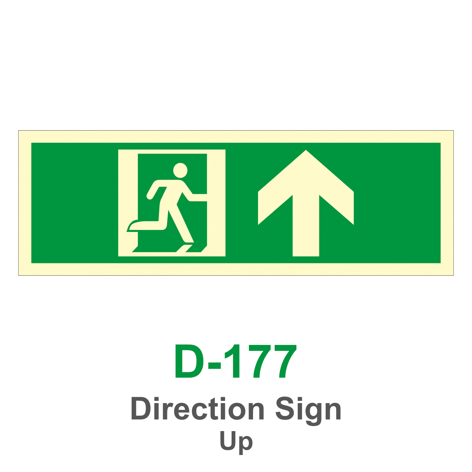 D-177_Direction Sign Up_Signage