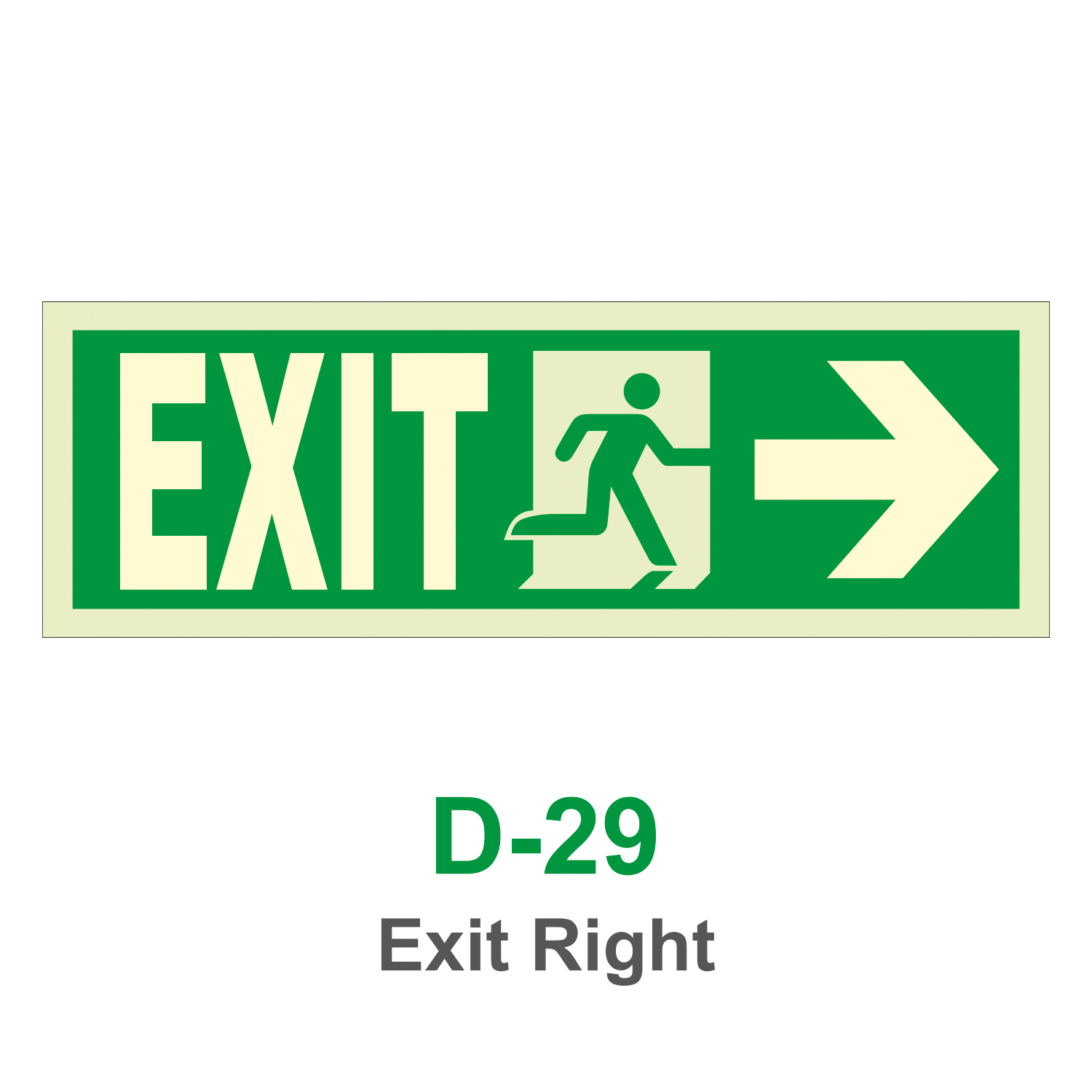 D-29_Exit Right_Signage