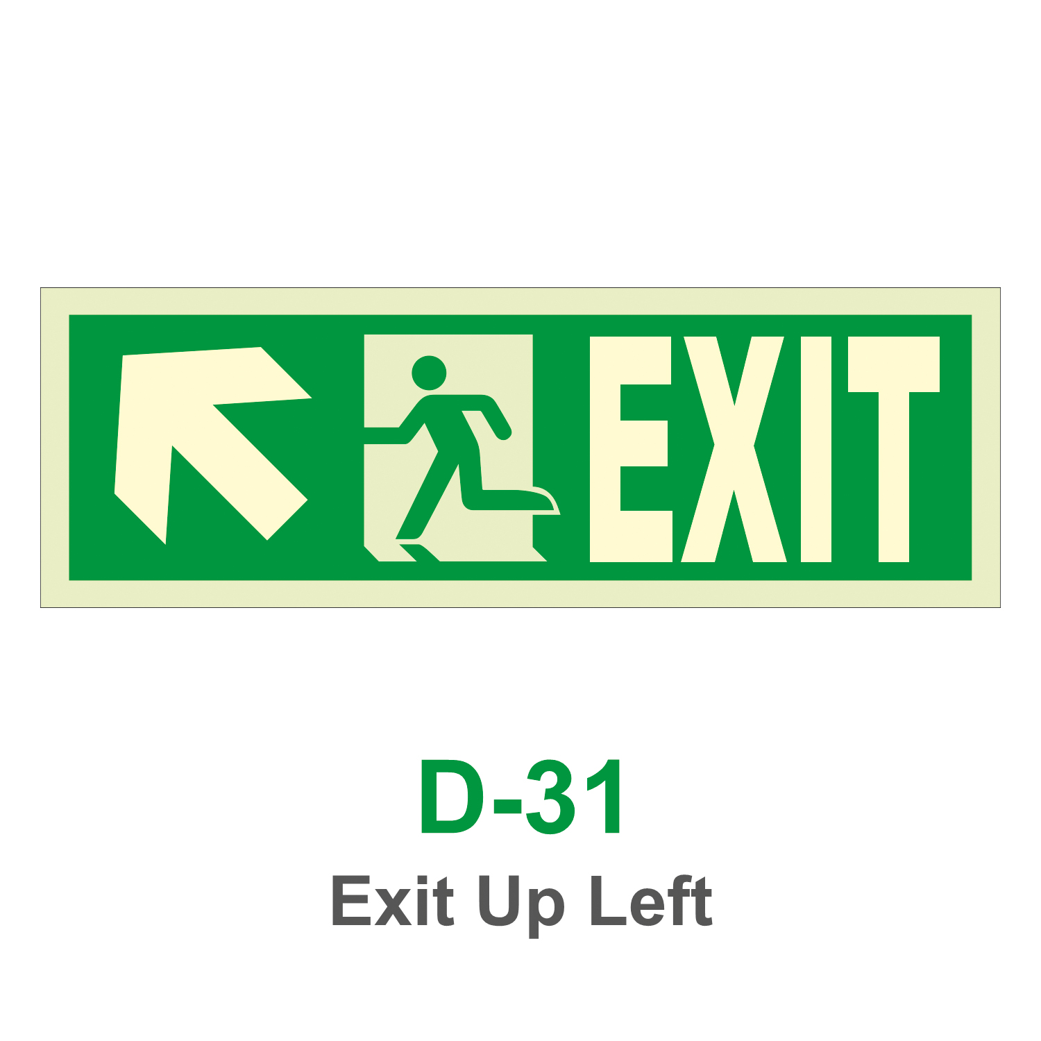 D-31_Exit UP Left_Signage