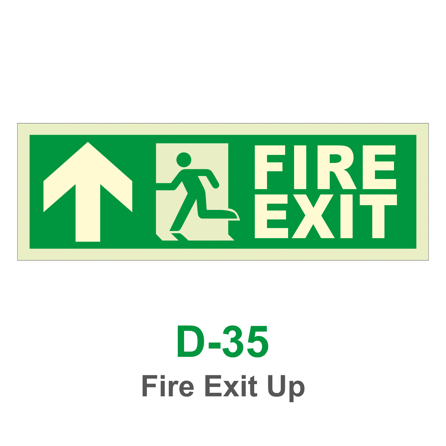 D-35_Fire Exit UP_Signage