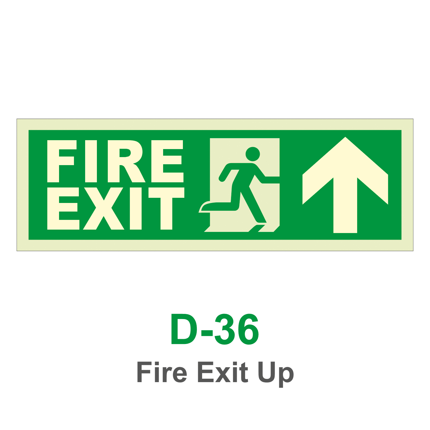 D-36_Fire Exit UP_Signage