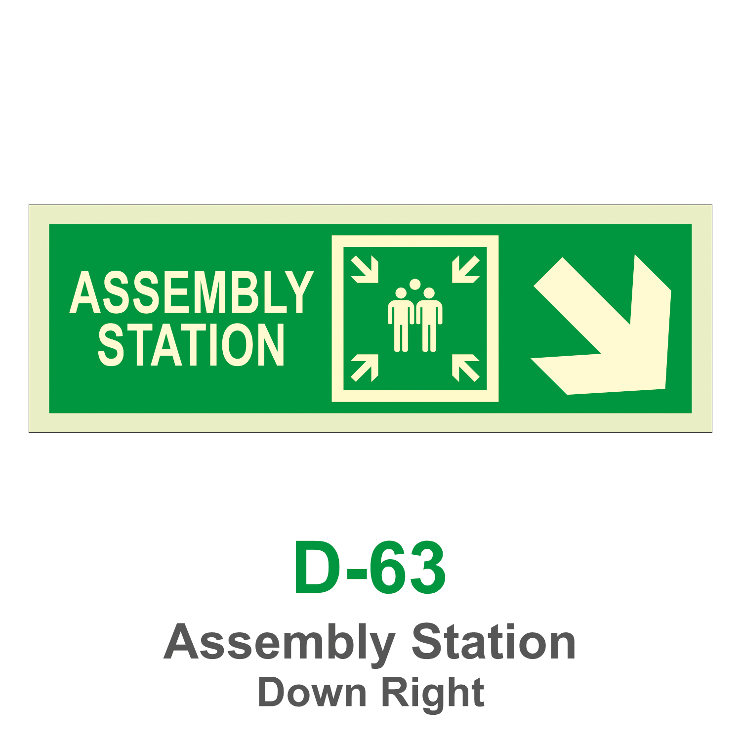 D-63_Assembly Station Down Right_Signage