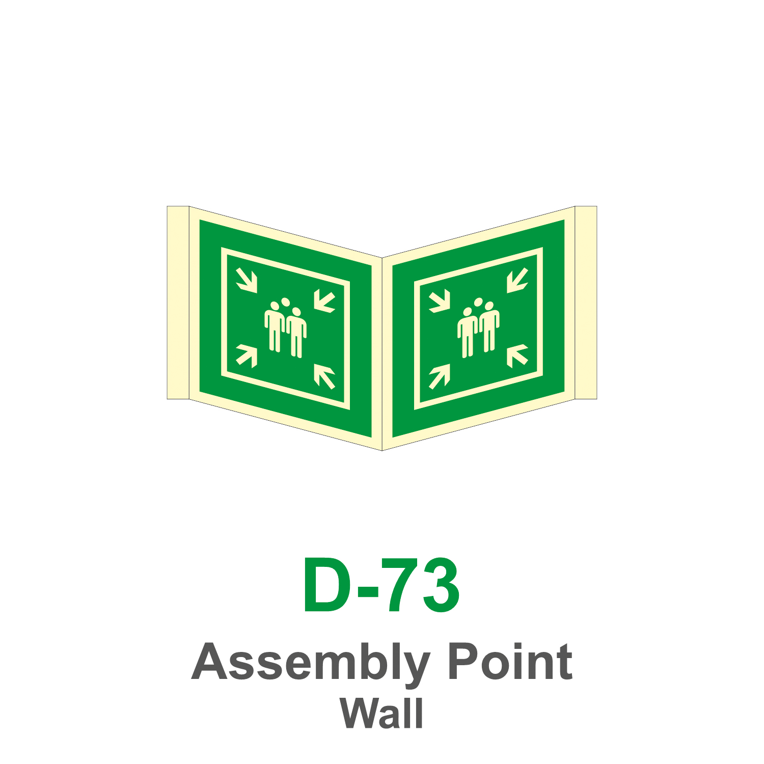 D-73_Assembly Point Wall_Signage