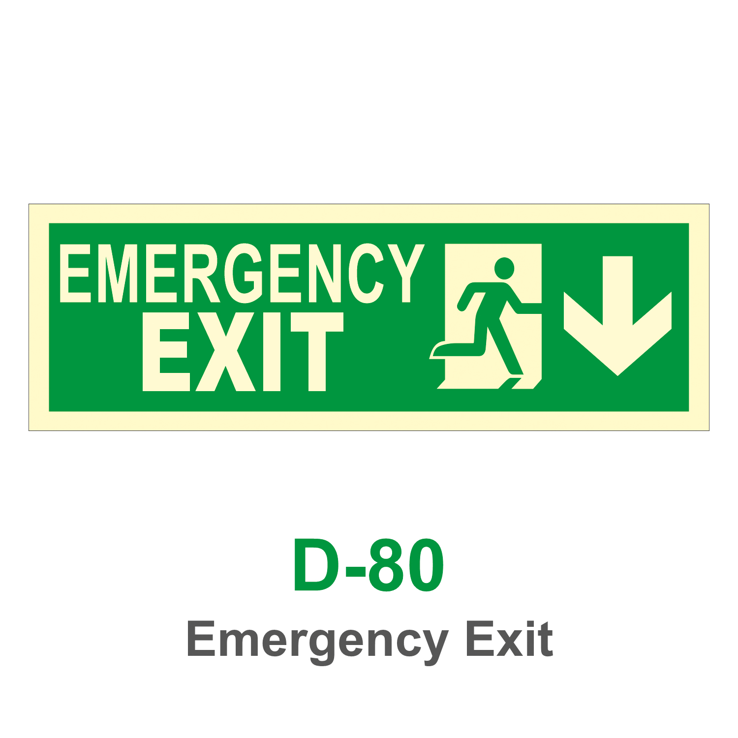 D-80_Emergency Exit_Signage