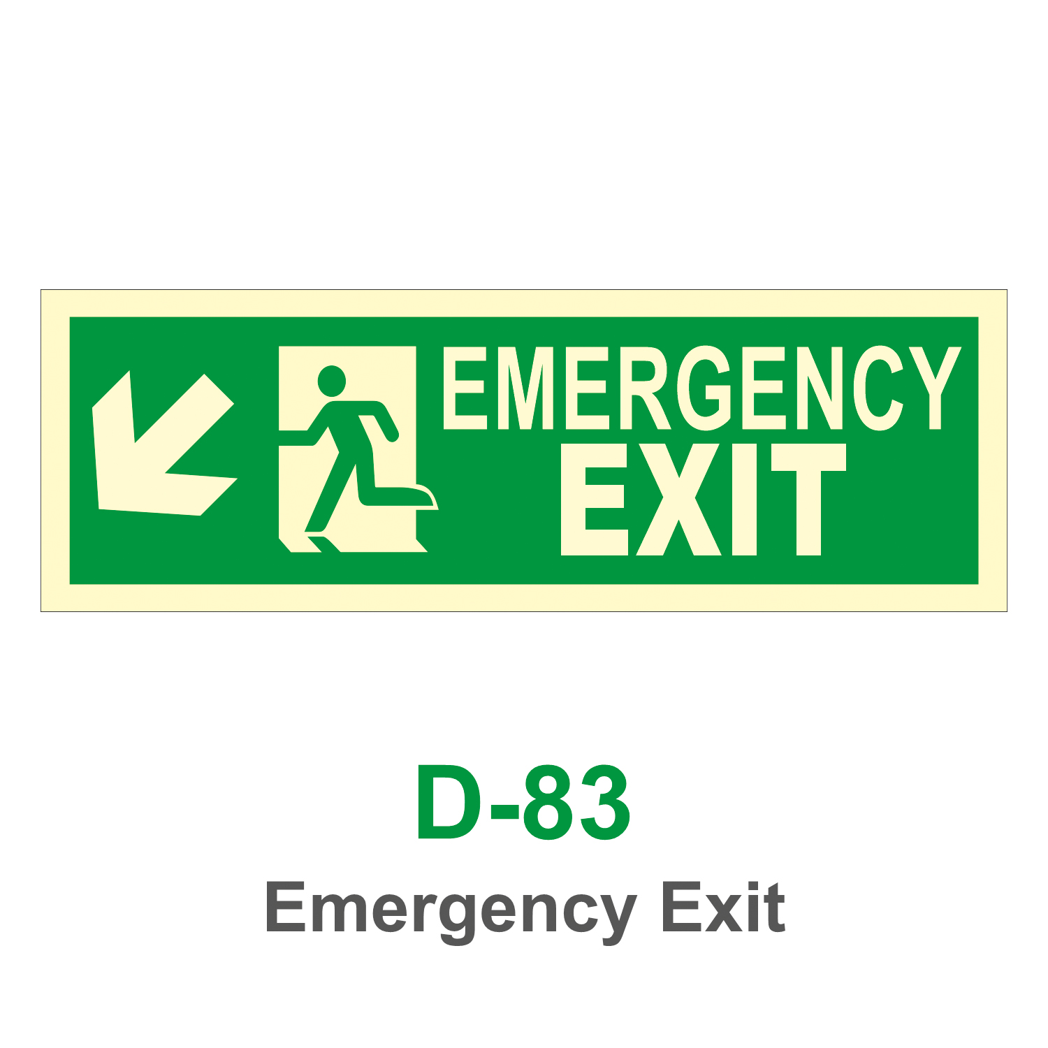 D-83_Emergency Exit_Signage