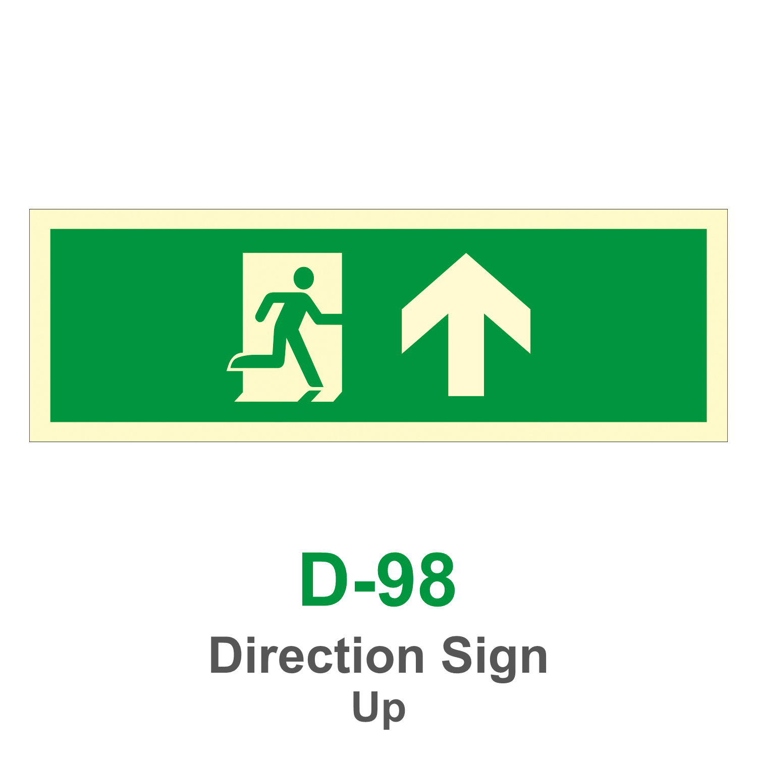 D-98_Direction Sign Up_Signage