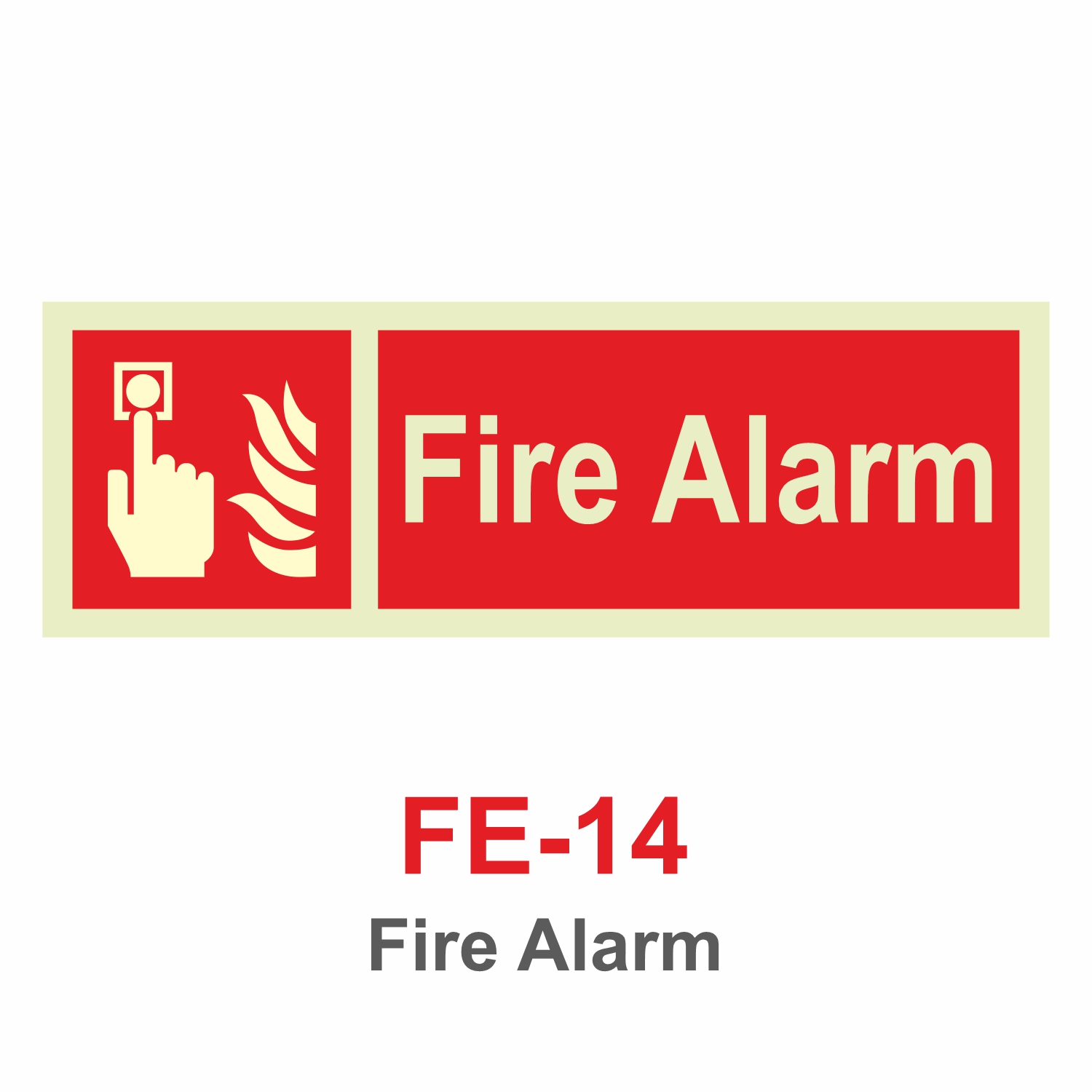 FE-14_Fire Alarm_Signage