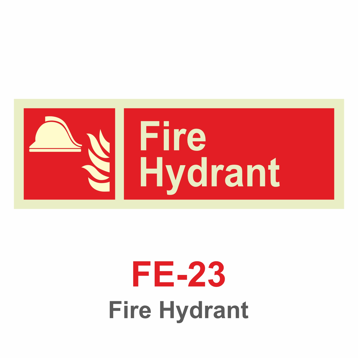 FE-23_Fire Hydrant_Signage