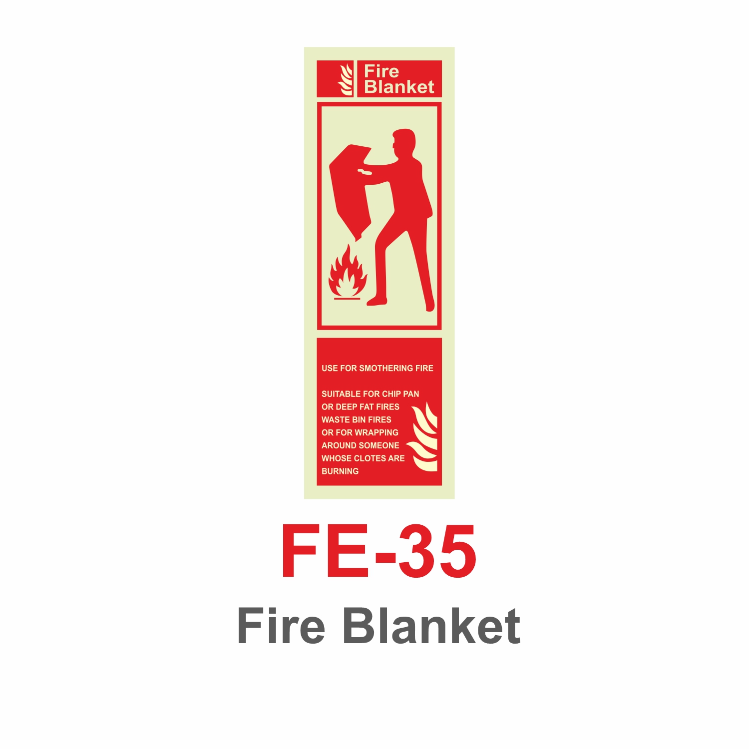 FE-35_Fire Blanket_Signage