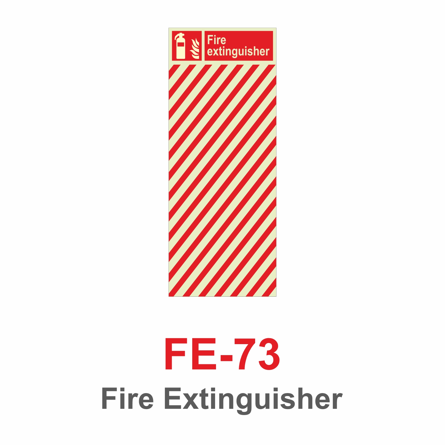 FE-73_Fire Extinguisher_Signage