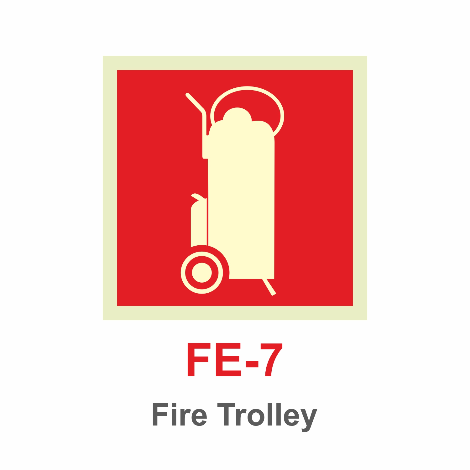 FE-7_Fire Trolley_Signage