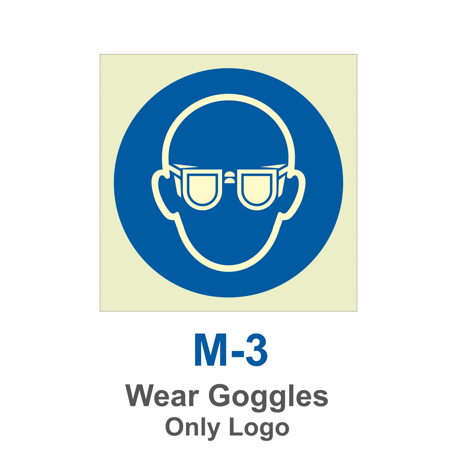 M-3_Wear Goggles_Signage