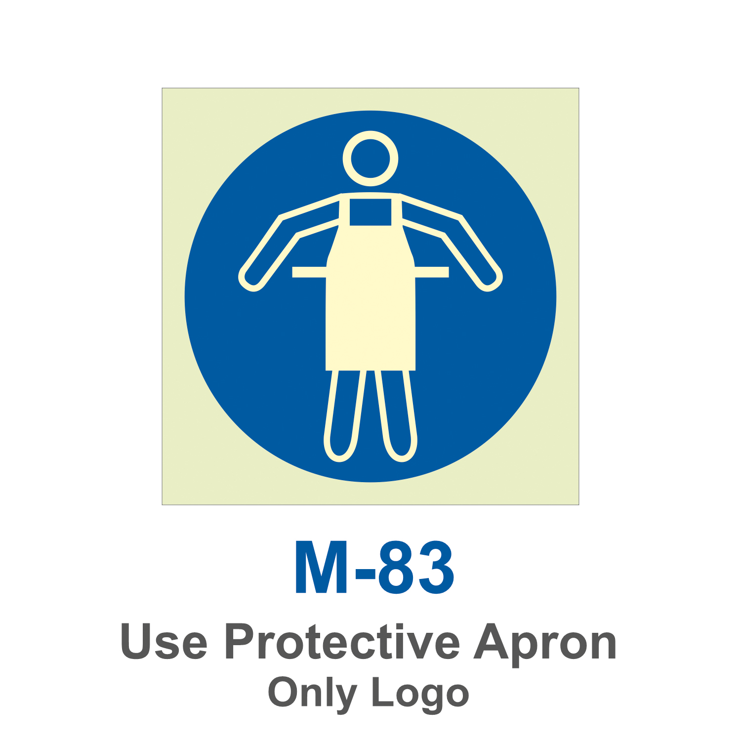 M-83_Use Protective Apron_Signage