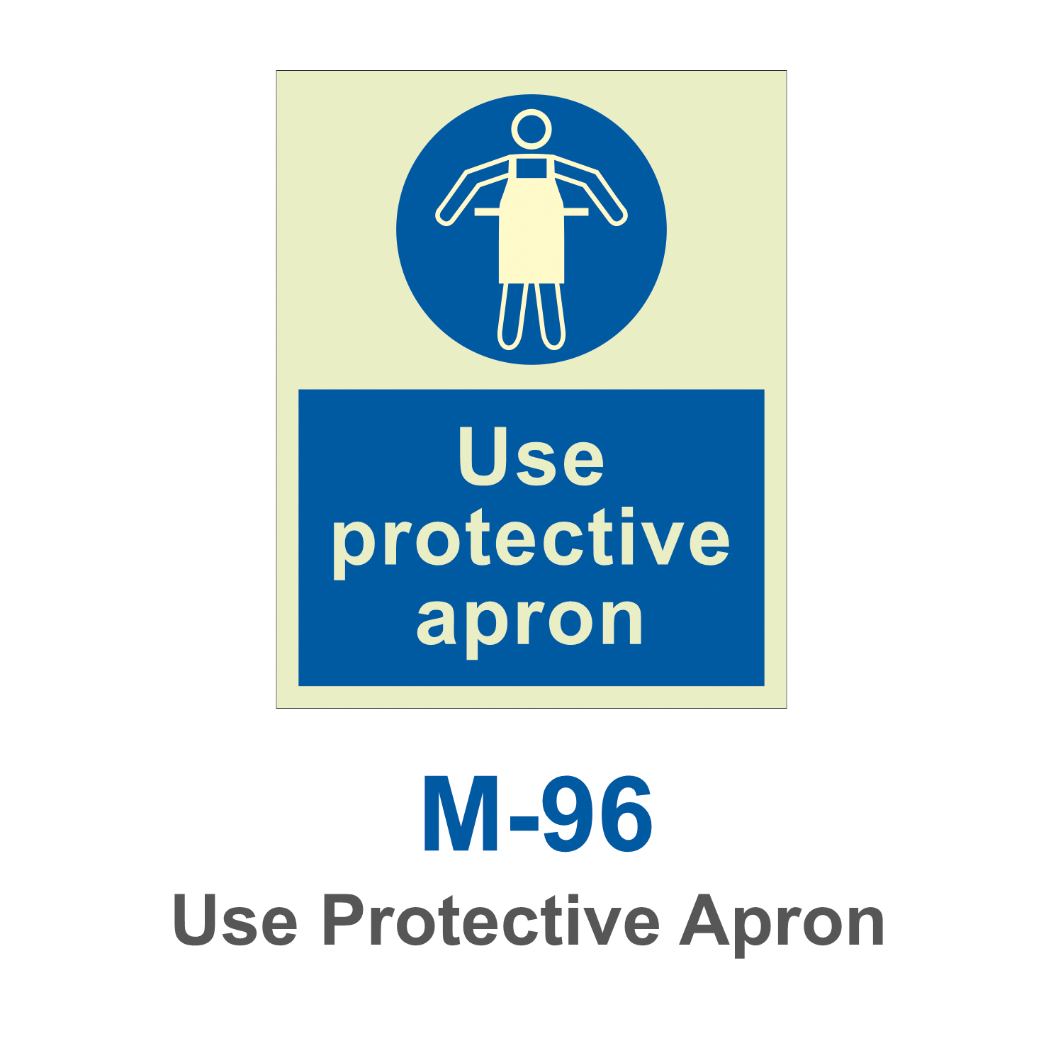 M-96_Use Protective Apron_Signage