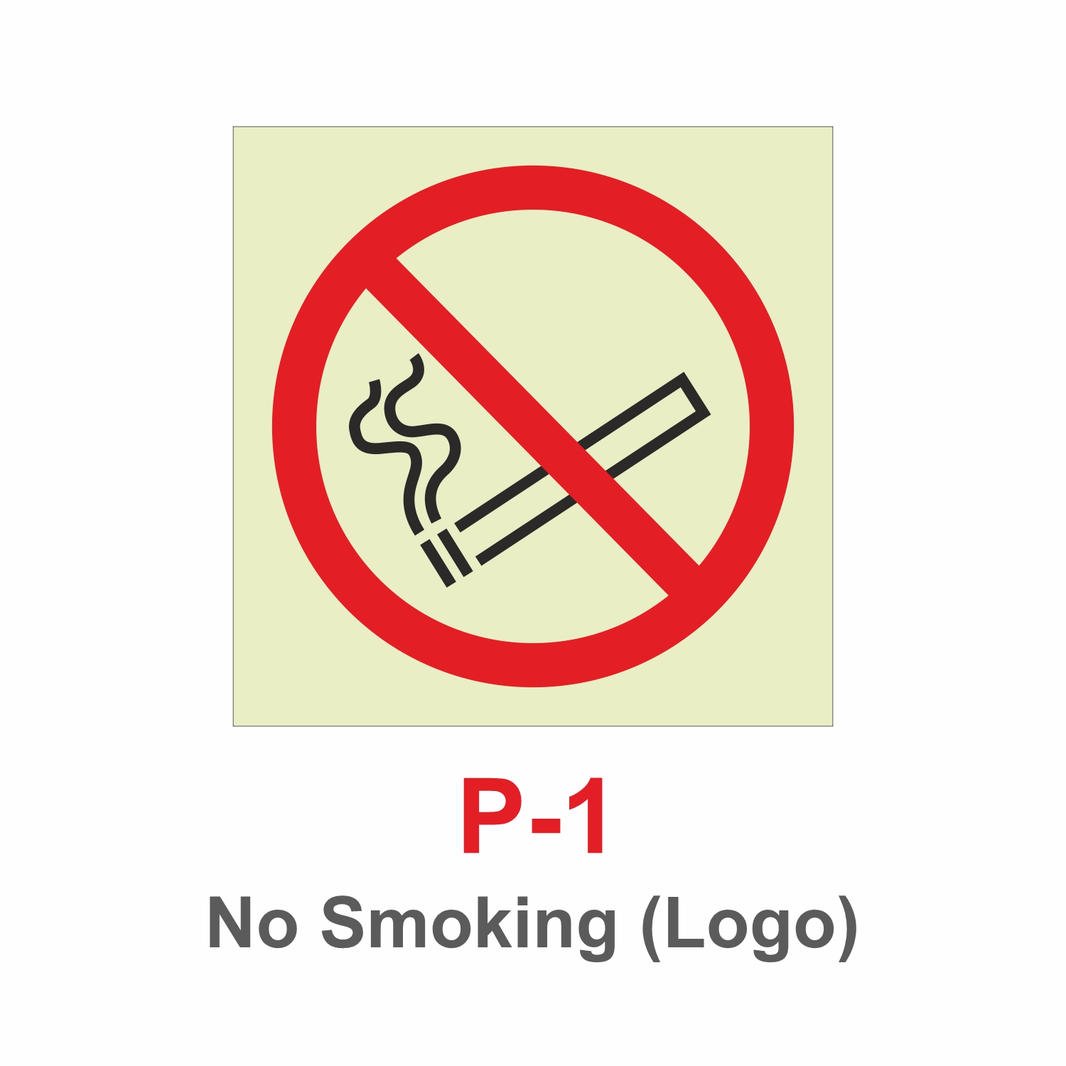 P-1_No Smoking_Logo_Signage