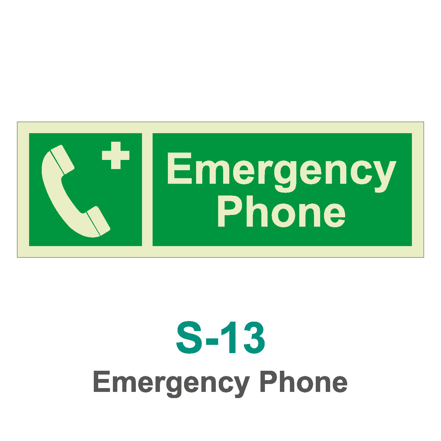 S-13_Emergency Phone_Signage