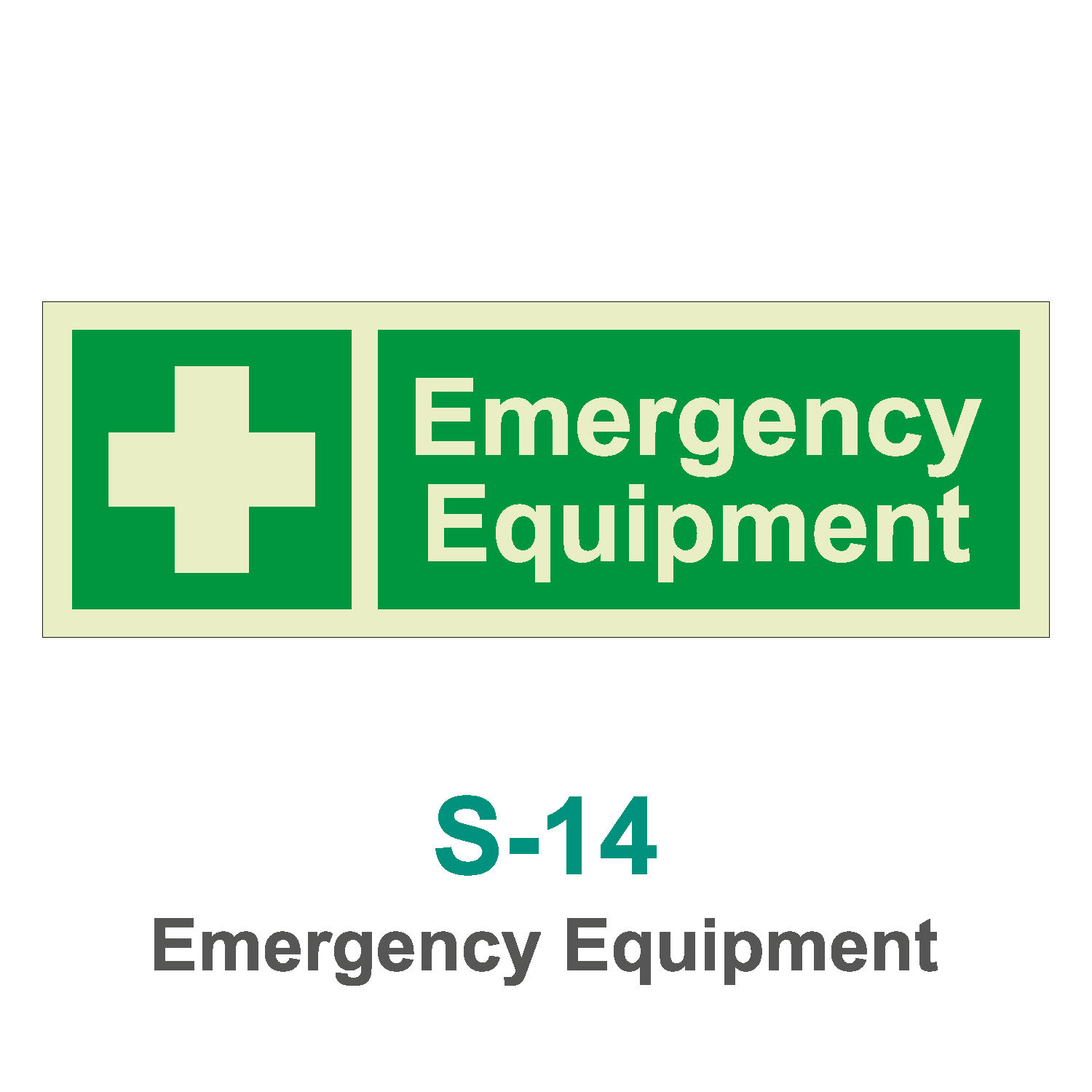 S-14_Emergency Equipment_Signage