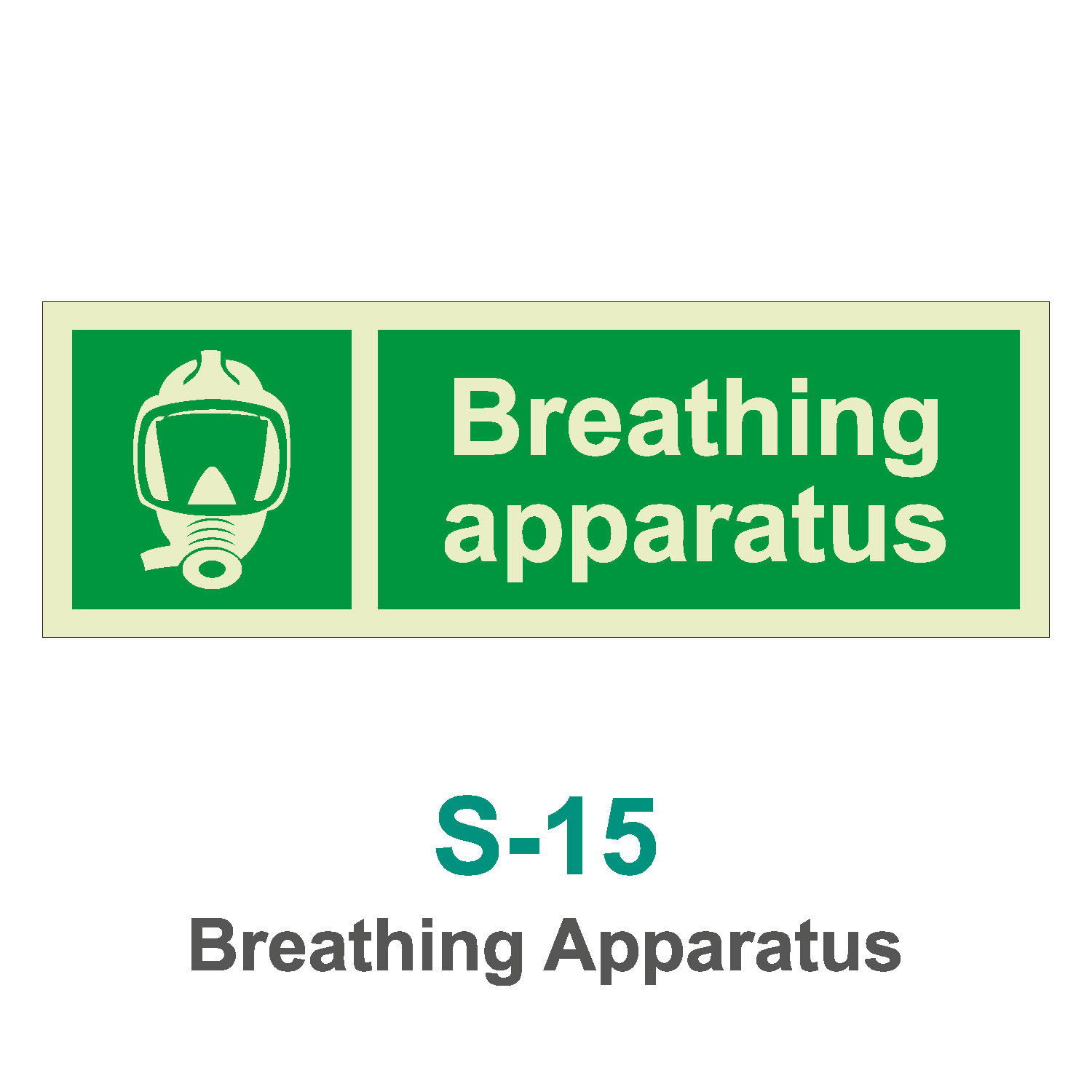 S-15_Breathing Apparatus_Signage