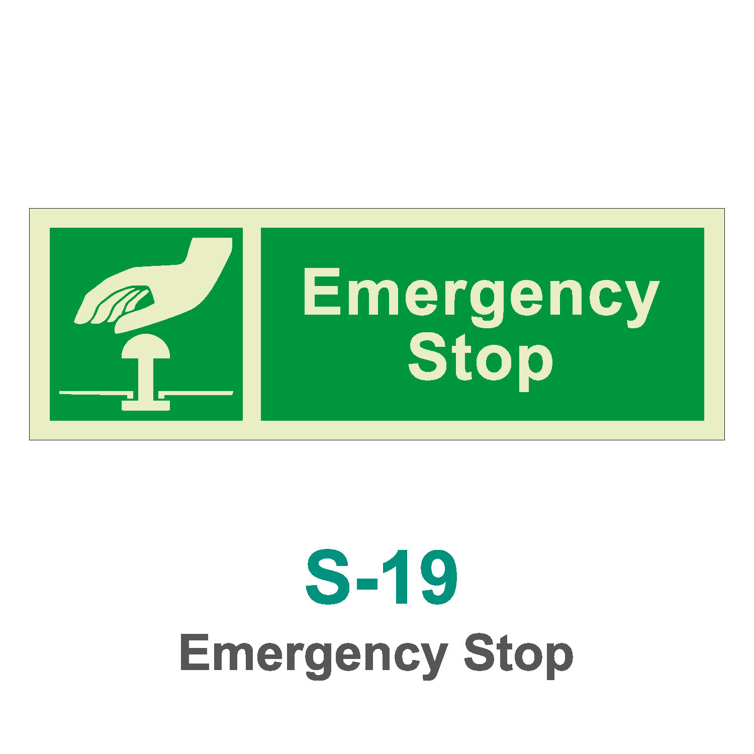 S-19_Emergency Stop_Signage