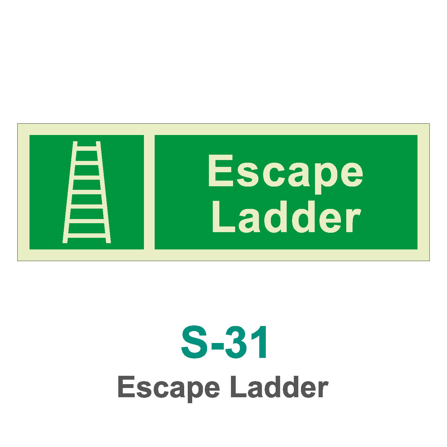 S-31_Escape Ladder_Signage