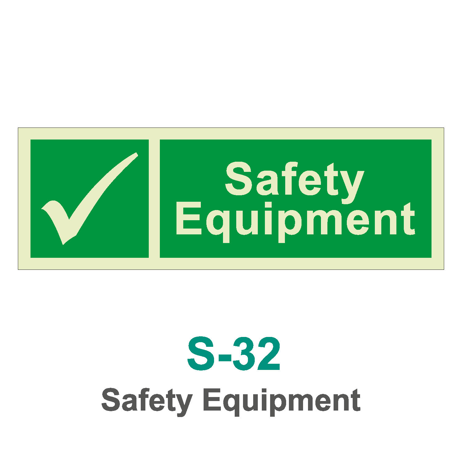 S-32_Safety Equipment_Signage