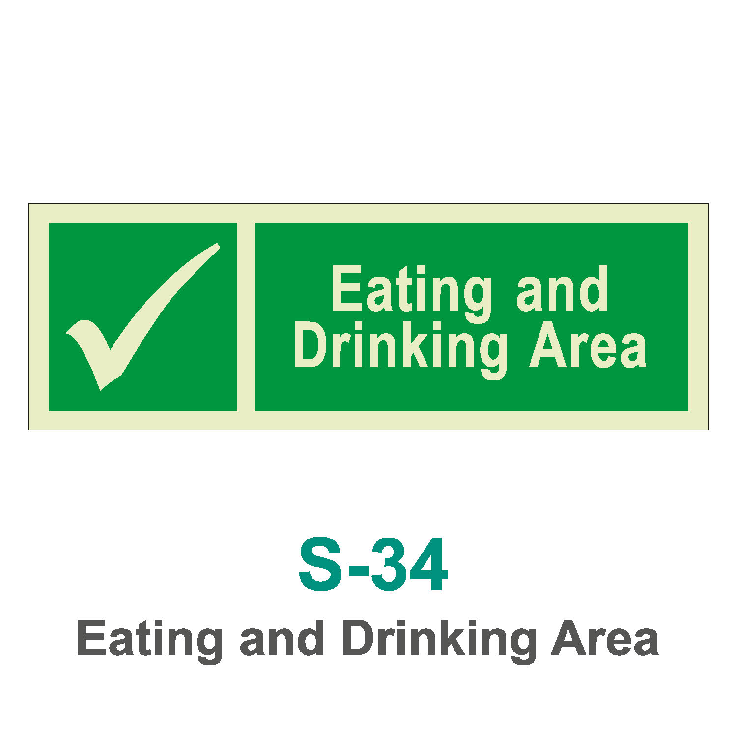 S-34_Eating and Drinking Area_Signage