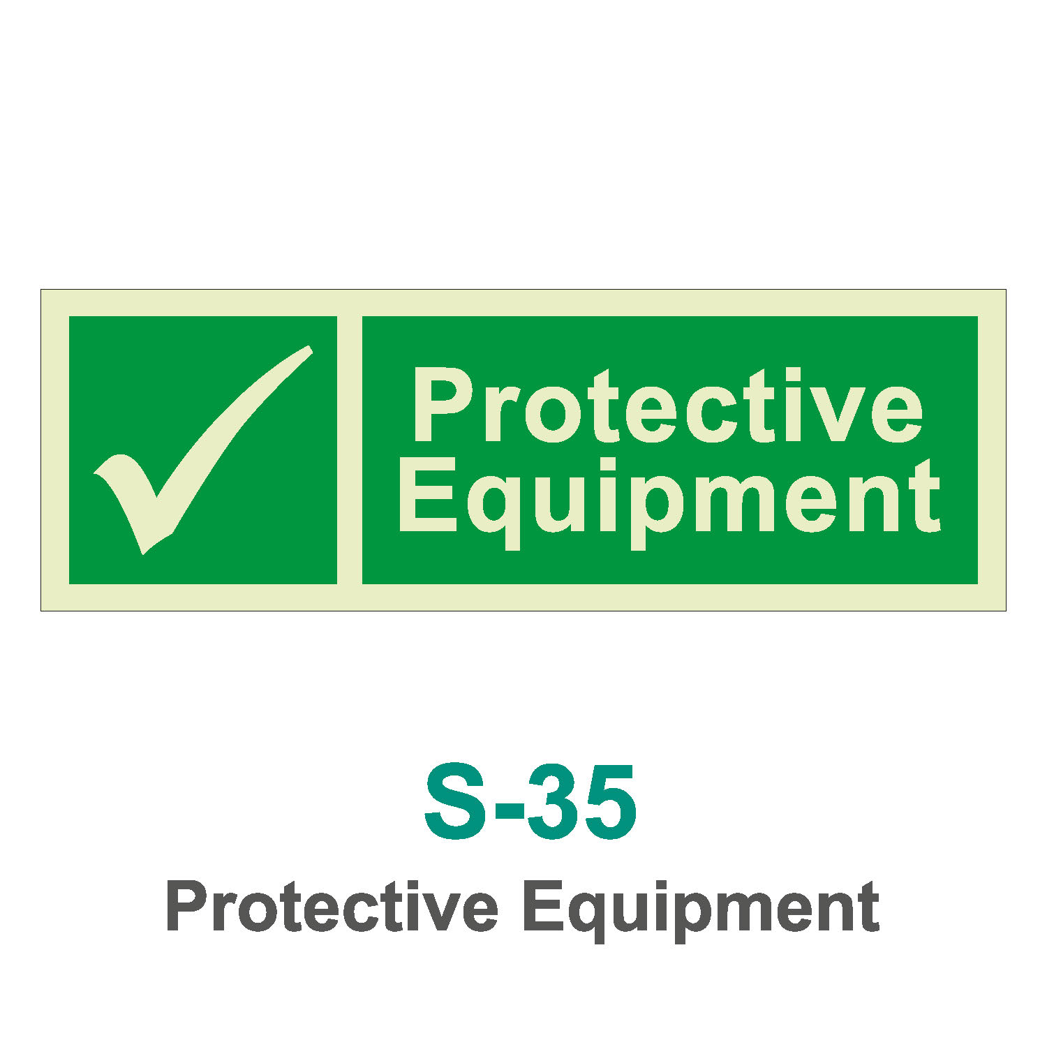 S-35_Protective Equipment_Signage