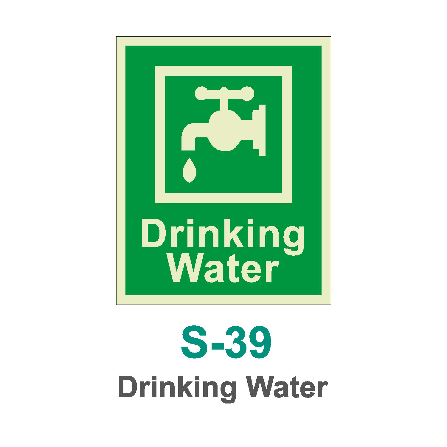 S-39_Drinking Water_Signage