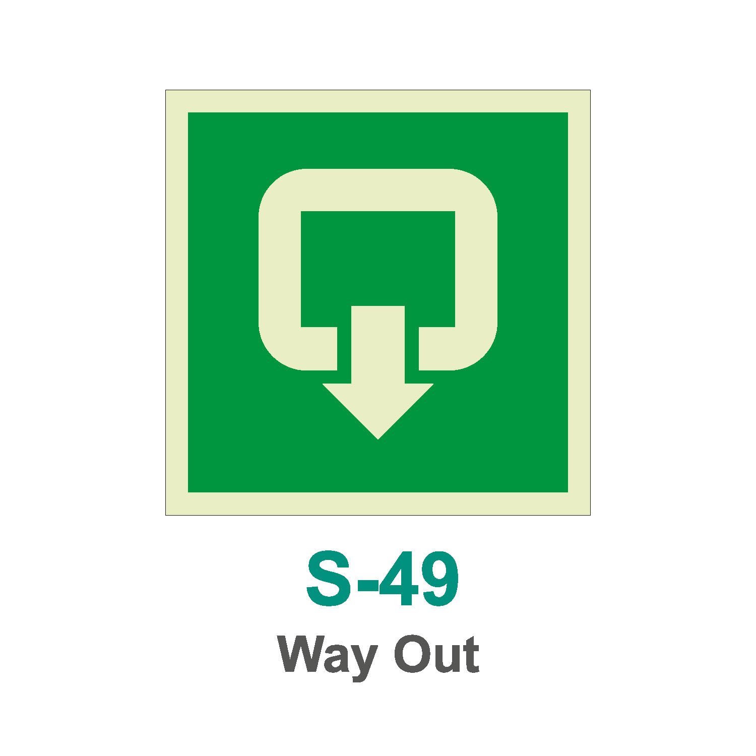 S-49_Way Out_Signage