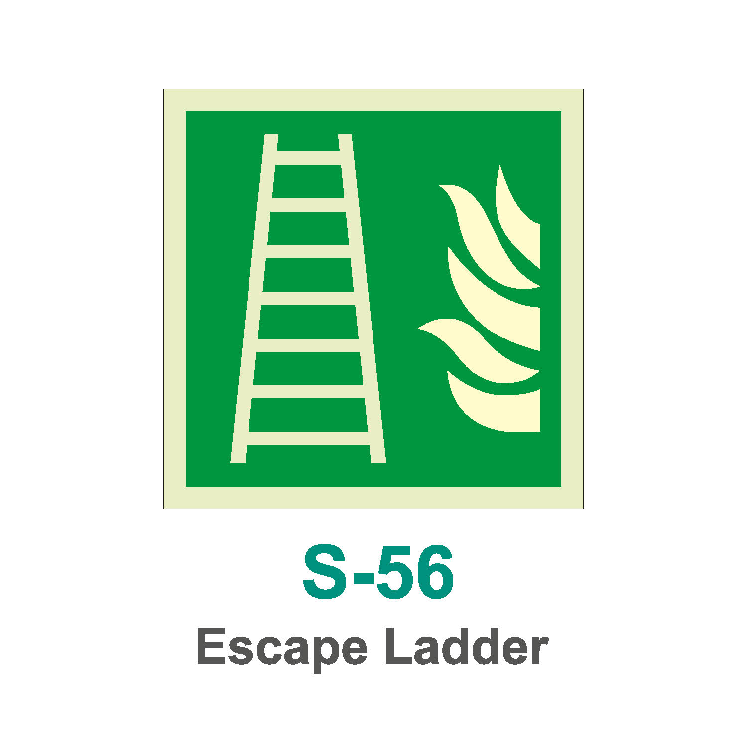 S-56_Escape Ladder_Signage