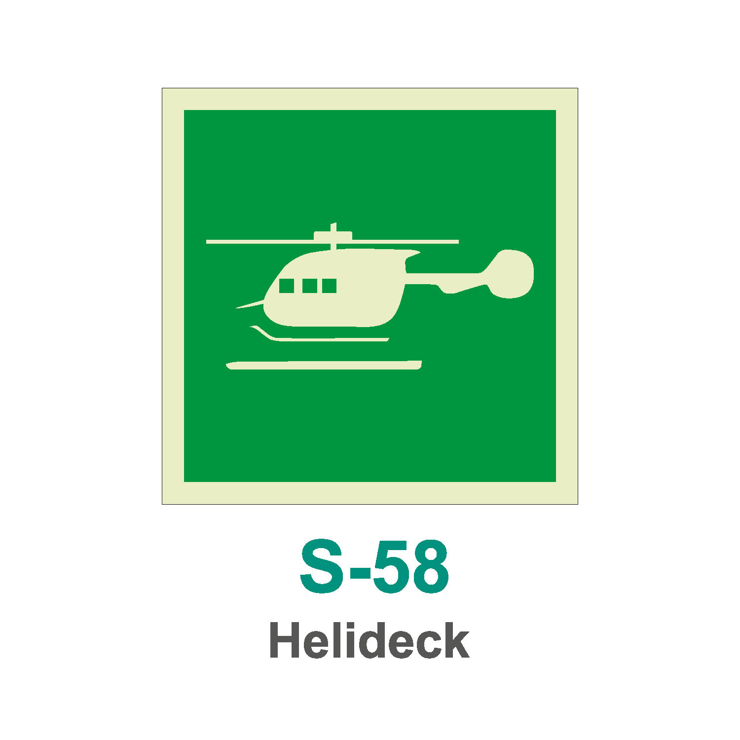 S-58_Helideck_Signage