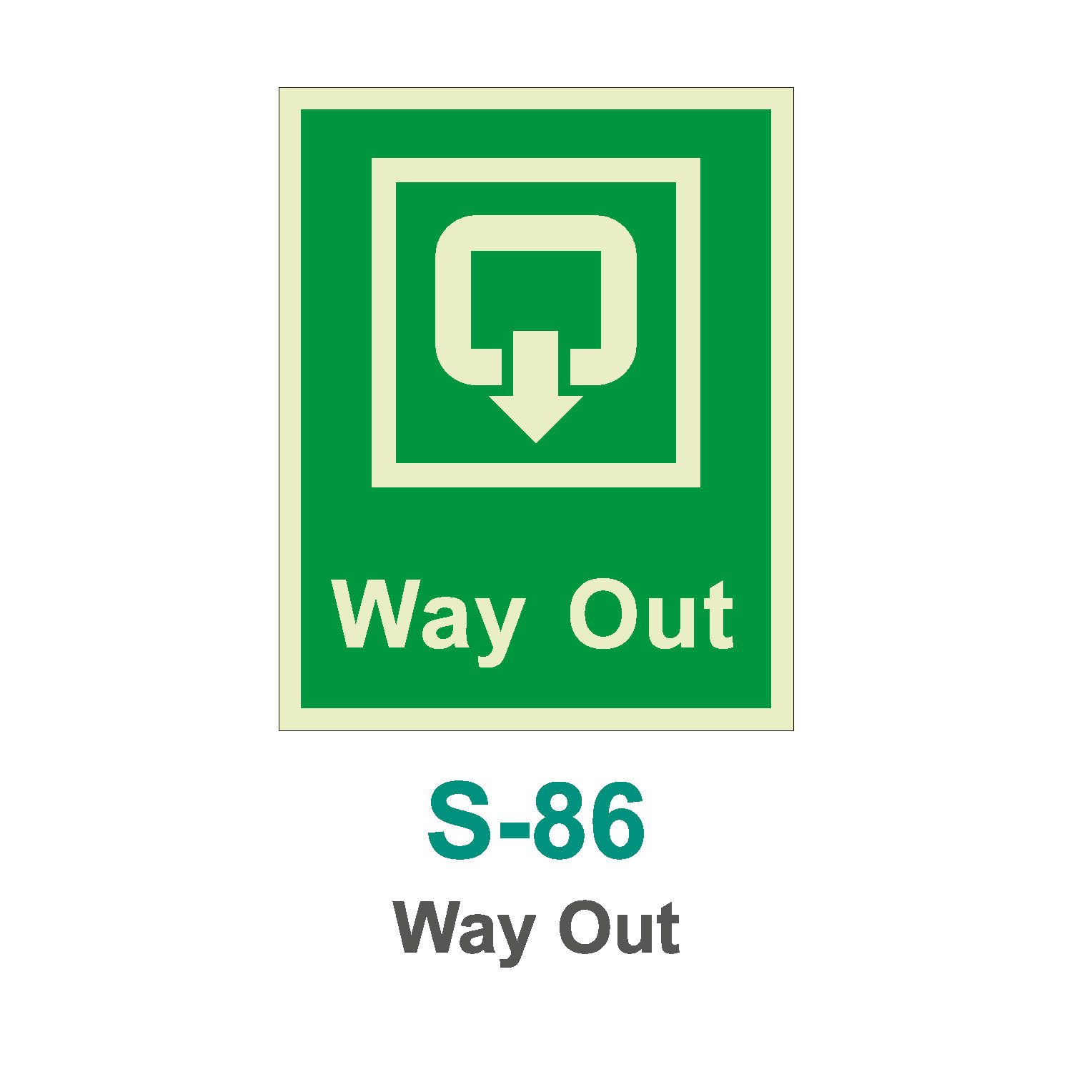 S-86_Way Out_Signage