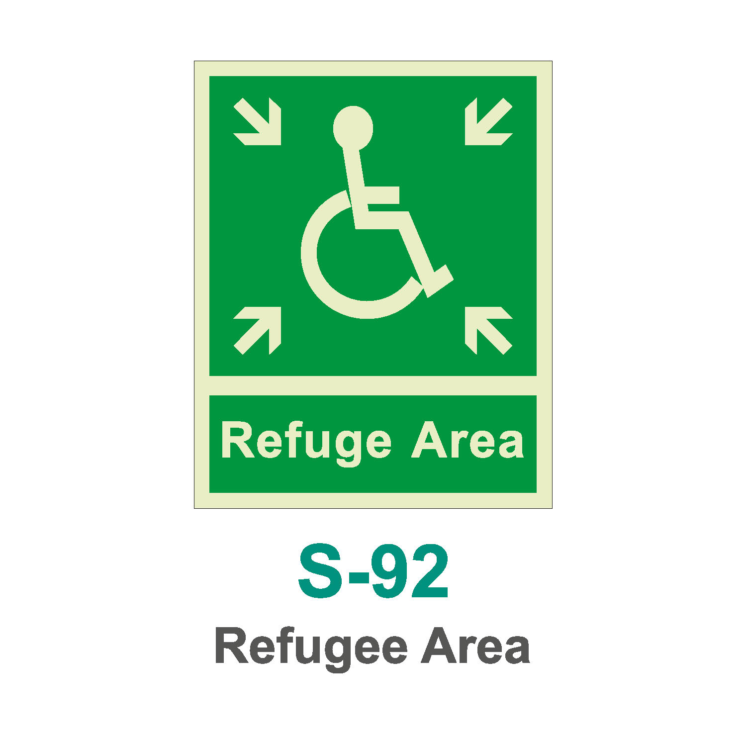 S-92_Refugee Area_Signage