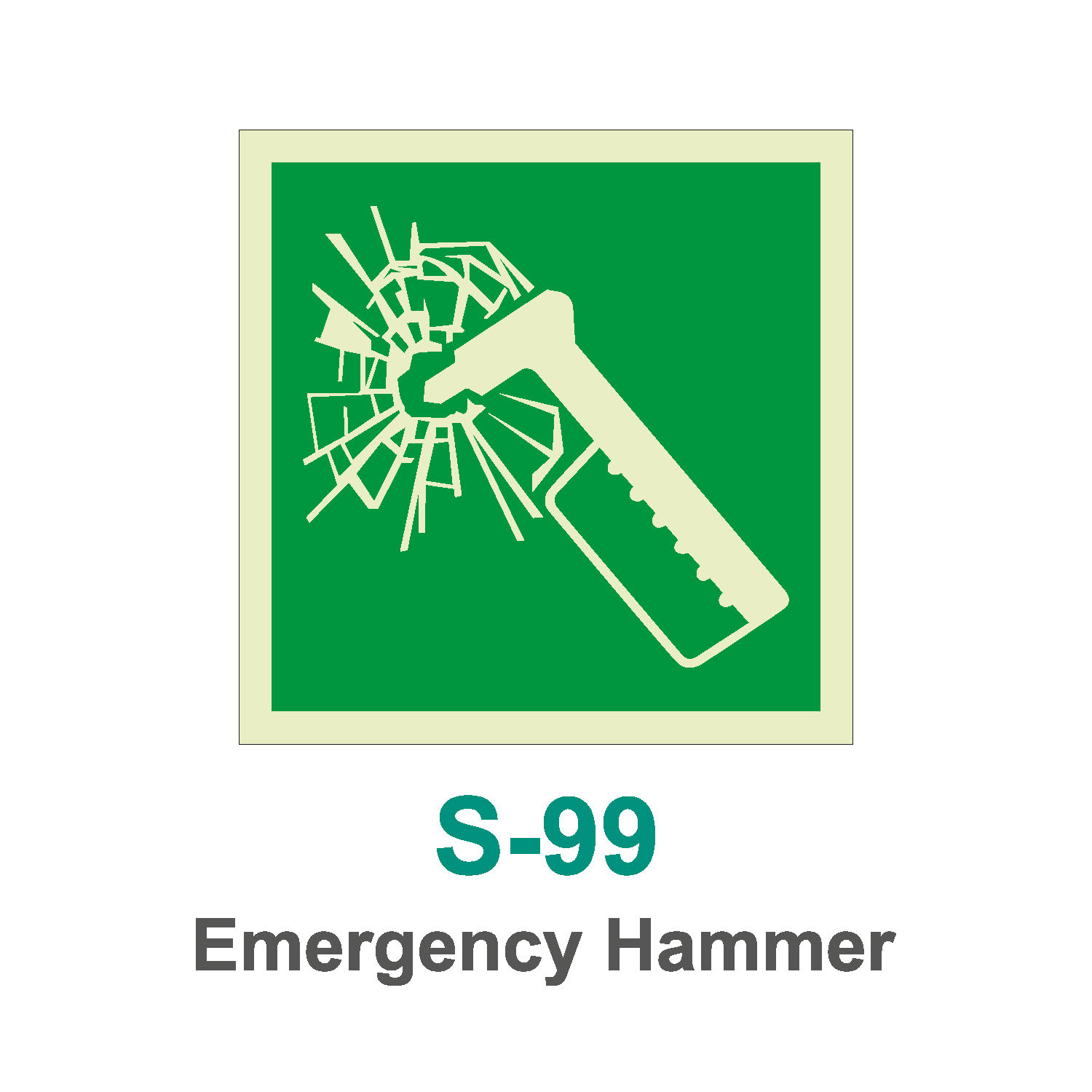 S-99_Emergency Hammer_Signage