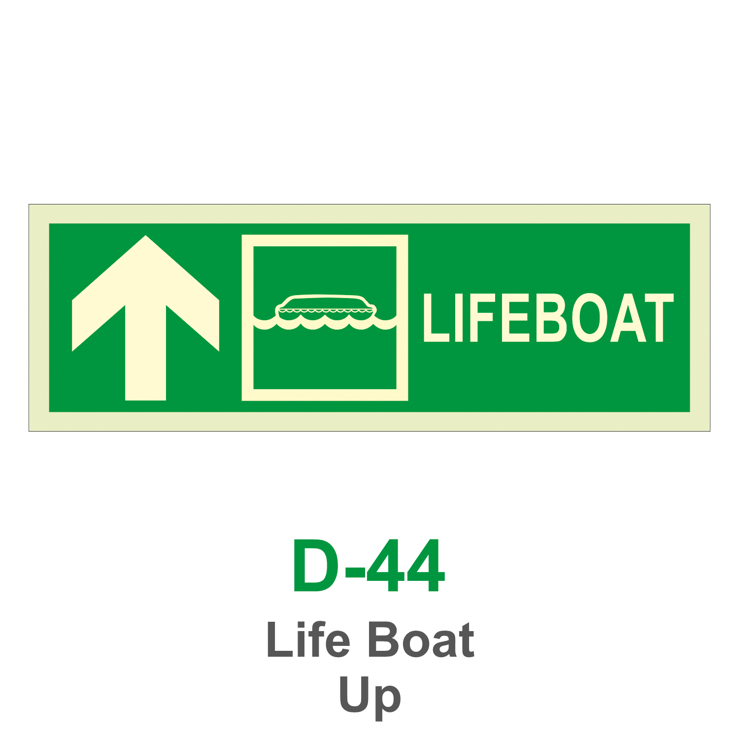 D-44_Life Boat_Signage