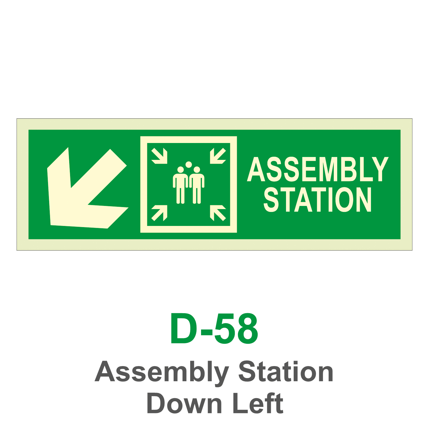 D-58_Assembly Station DOWN Left_Signage