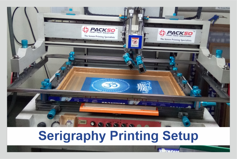 Serigraphy printing setup